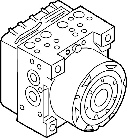 View 5Q0614517FEBEF ABS Hydraulic Assembly Full-Sized Product Image