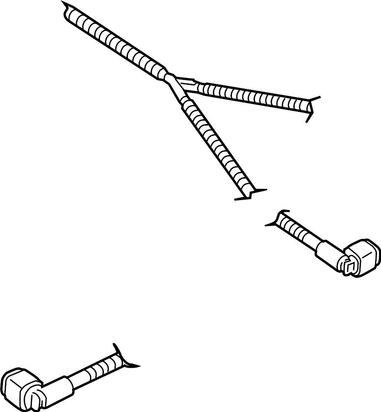 View 83A955953B Windshield Washer Hose (Front) Full-Sized Product Image