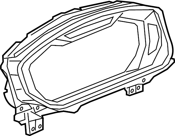 View 83A920890F Instrument Cluster Full-Sized Product Image