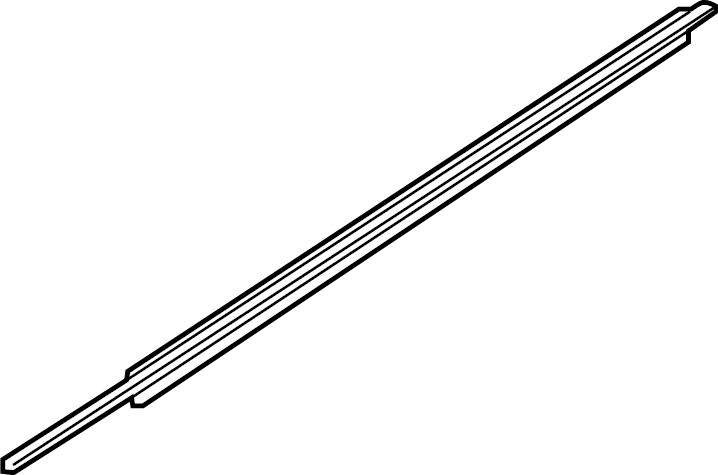 View 83A837475B3Q7 Door Belt Molding Full-Sized Product Image