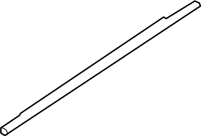 View 83A839475AT94 Door Belt Molding Full-Sized Product Image