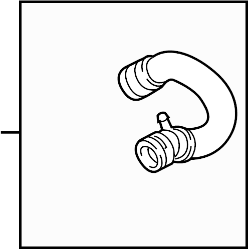 View 7L8122101D Radiator Coolant Hose (Upper) Full-Sized Product Image