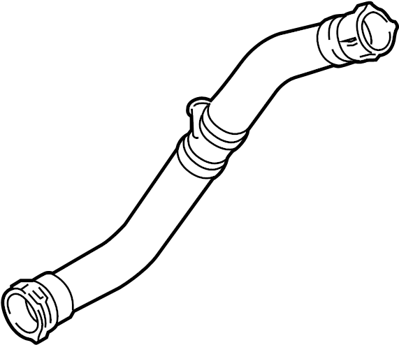 View 4L0121051B Radiator Coolant Hose (Front, Rear, Upper, Lower) Full-Sized Product Image