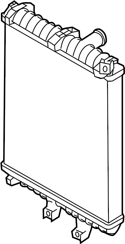 View 7L8121212A Radiator Full-Sized Product Image