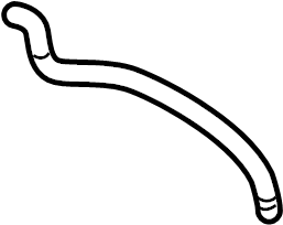 View 4L0819884 HVAC Heater Hose Full-Sized Product Image