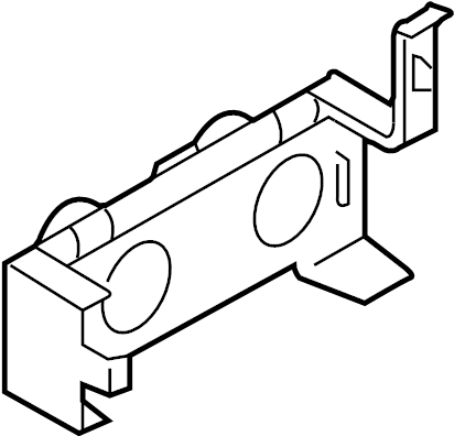 View 4E0810675B Holder. Bracket. Antenna.  Full-Sized Product Image