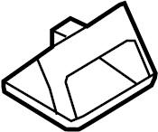 View 4L08641471GK Console Trim Panel (Front, Rear, Lower) Full-Sized Product Image