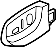 View 4L0881317BJ50 Seat Trim Panel (Front) Full-Sized Product Image