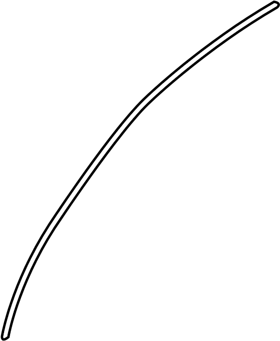 View 4L0853908K1P9 Door Reveal Molding (Rear, Upper) Full-Sized Product Image