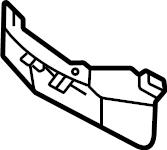 View 4M0807547D Mud Guard (Rear) Full-Sized Product Image
