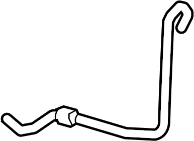View 4M0145920AD Radiator Coolant Hose (Front, Upper, Lower) Full-Sized Product Image