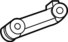 View 06M253709F Turbocharger Bracket Full-Sized Product Image