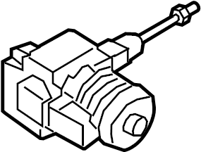 View 06L145614B Turbocharger Wastegate Actuator Full-Sized Product Image