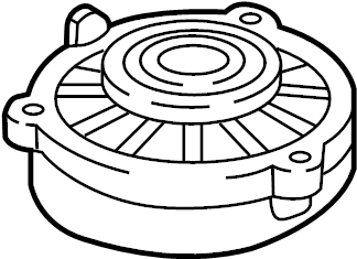 View 4K0413333B Suspension Shock Absorber Mount (Upper, Lower) Full-Sized Product Image