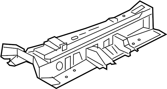 View 4M0804301A Floor Pan Full-Sized Product Image