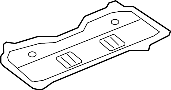 View 4M0804033C Floor Pan Splash Shield Full-Sized Product Image