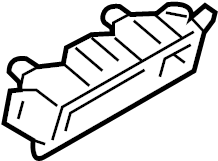 View 4M0827566B Liftgate Latch Handle Full-Sized Product Image
