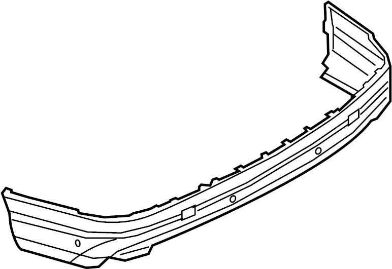 View 4M0807067BGRU Bumper Cover (Lower) Full-Sized Product Image