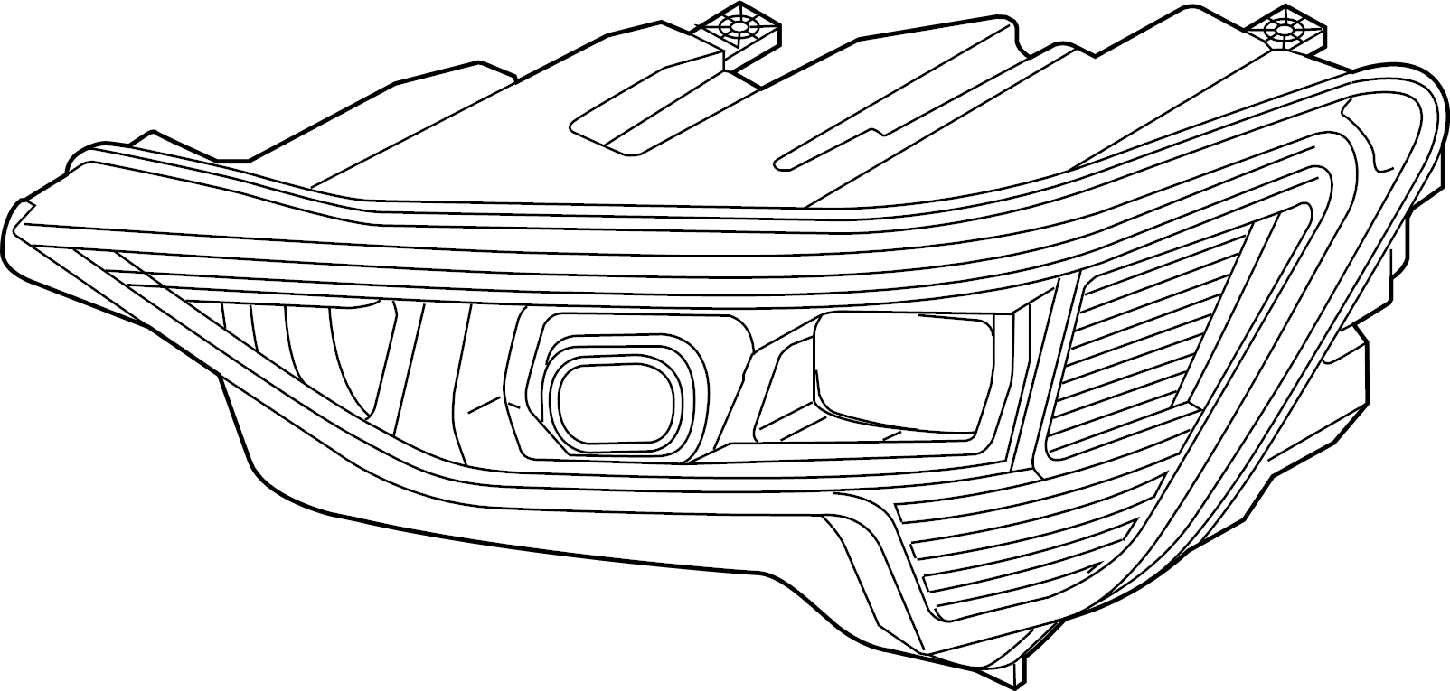 View 4KE941782B Headlight Assembly Full-Sized Product Image