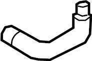 View 4KE121550P Engine Coolant Pipe (Front) Full-Sized Product Image