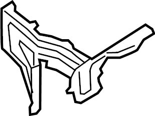 View 4KE803504 Bracket. Support. (Front, Rear, Upper, Lower) Full-Sized Product Image