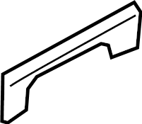 View 4KE857397V58 Instrument Panel Trim Panel (Front, Lower) Full-Sized Product Image