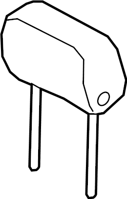 View 4K0881901FYG3 Headrest Full-Sized Product Image