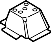 View 4KE802620A Seat Frame Mounting Base Full-Sized Product Image
