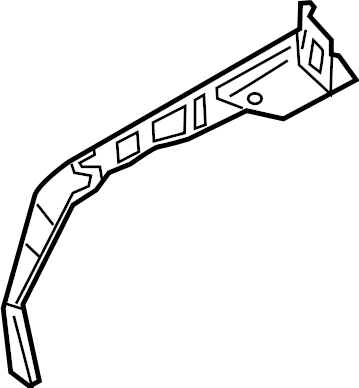 View 4KE802015 Frame Side Member Reinforcement (Rear) Full-Sized Product Image
