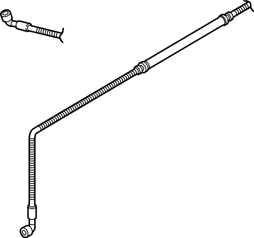 View 4KL955960 Liftgate Washer Hose (Rear) Full-Sized Product Image