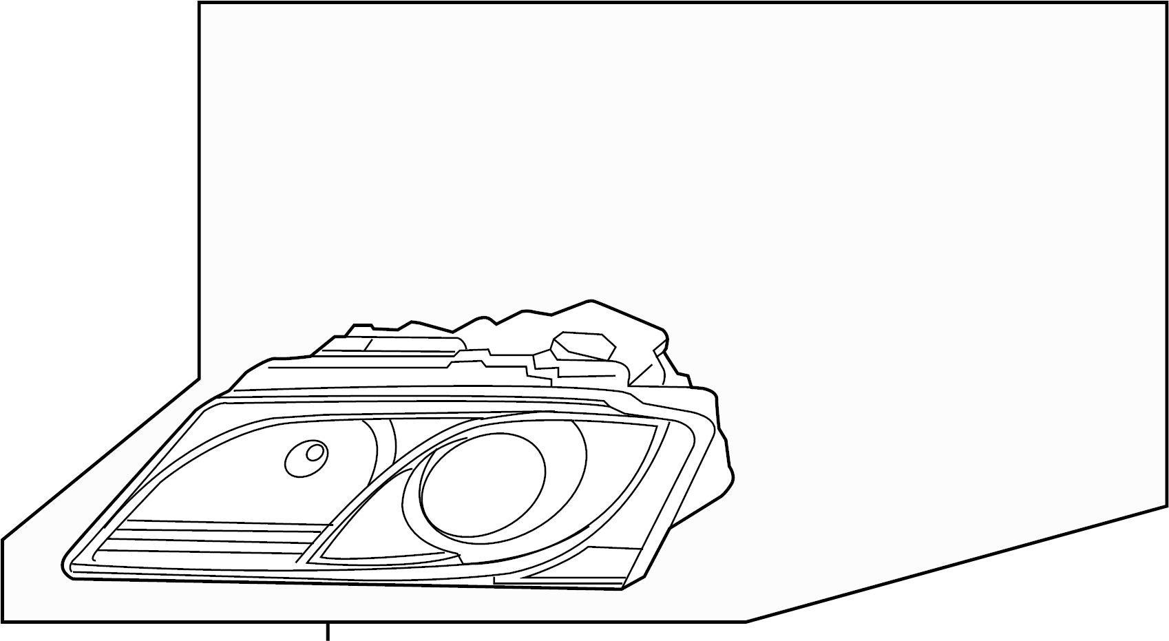 View 8R0941030N Headlight Assembly Full-Sized Product Image