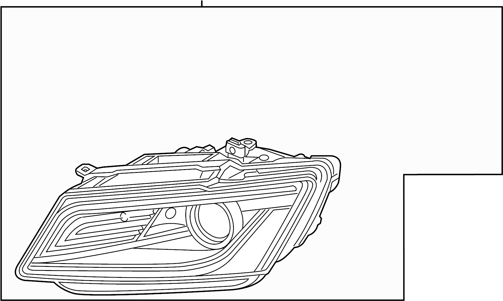 View 8R0941044E Headlight Assembly Full-Sized Product Image
