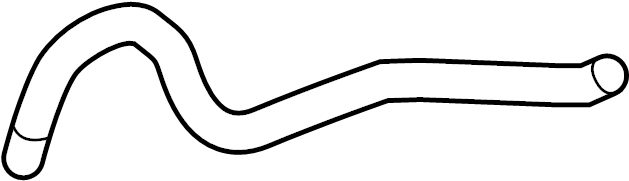 View 8R0422887M Power Steering Reservoir Hose Full-Sized Product Image