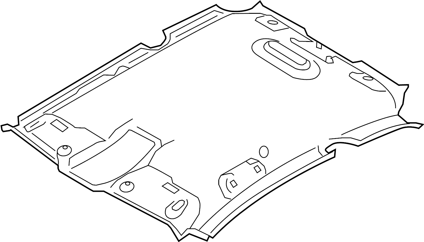 View 8R0867505TWQ2 Headliner Full-Sized Product Image
