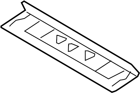View 8R0867839B4PK Roof Opening Trim (Rear) Full-Sized Product Image