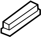 View 8R08617894PK Window Shade Bracket Full-Sized Product Image