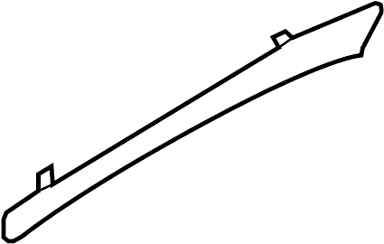 View 8R0867410CAJ3 Door Trim Molding (Front) Full-Sized Product Image