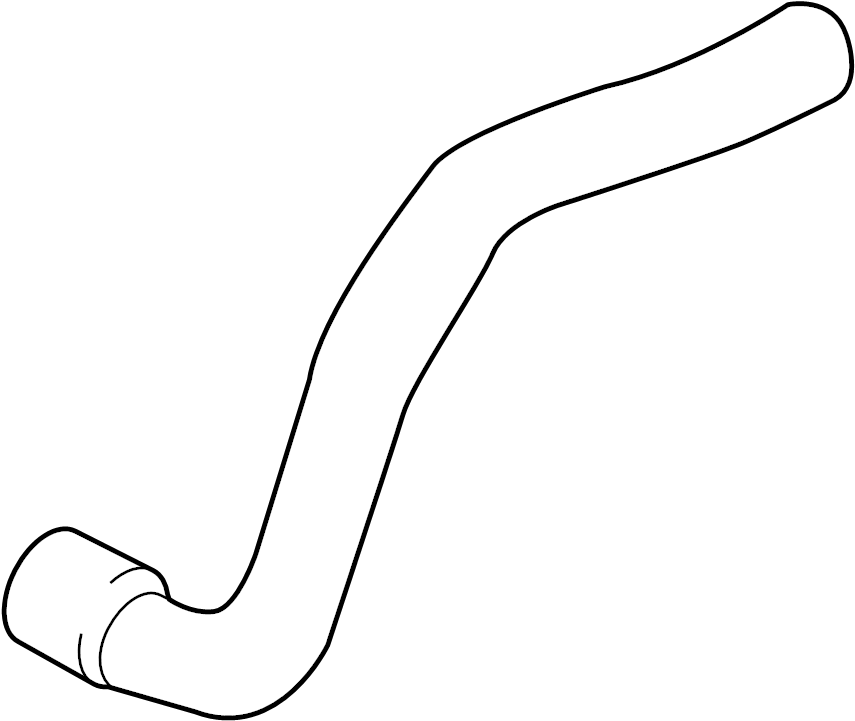 View 06H121057AG Engine Coolant Hose Full-Sized Product Image