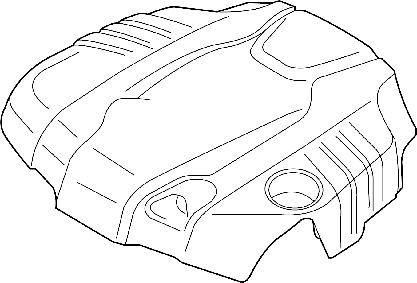 View 059103925CF Engine Cover Full-Sized Product Image