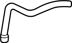 View 80A819372AA Hose. (Front, Upper, Lower) Full-Sized Product Image