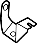 View 80A145879H Engine Water Pump Bracket (Upper) Full-Sized Product Image