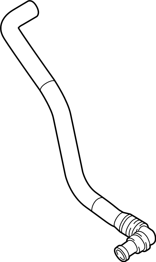 View 80B819350R HVAC Heater Hose Full-Sized Product Image