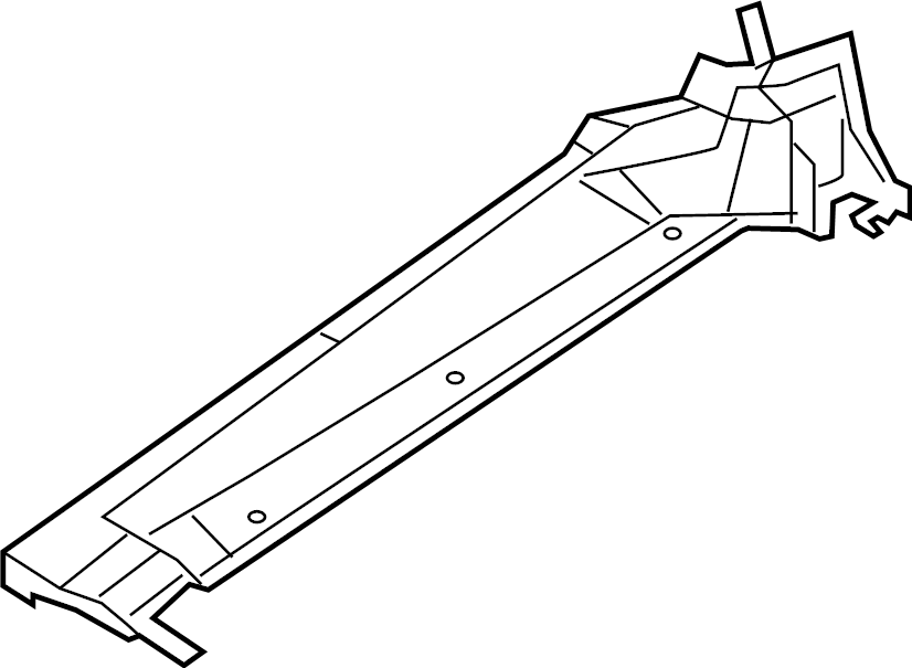 View 80A821170A Fender Filler Panel Full-Sized Product Image