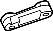 View 06M253082F Connector pipe. Intercooler Pipe. Isolator. Turbocharger Bracket.  Full-Sized Product Image