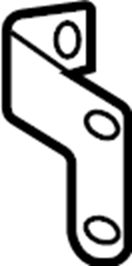 View 06L131166A Catalytic Converter Bracket Full-Sized Product Image