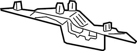 View 80A8833194PK Seat. Bracket. Trim. Panel. back cap. cover lining. Folding Lock Striker. Mount.  Full-Sized Product Image