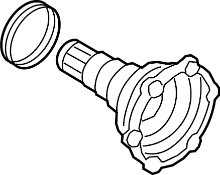 View 0D2598071 Drive Axle Shaft Full-Sized Product Image