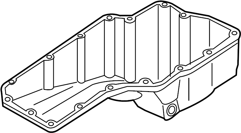 View 06L103598R Engine Oil Pan (Lower) Full-Sized Product Image