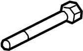 View WHT006542 Bolt. Screw. Knuckle. Arm. (Rear, Upper) Full-Sized Product Image