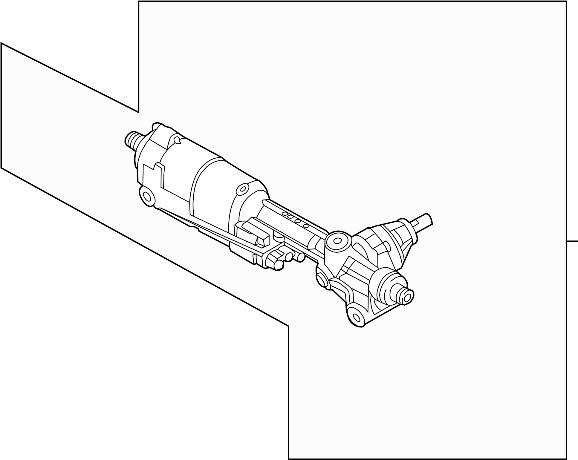 View 8W1423055AJ Rack and Pinion Assembly Full-Sized Product Image